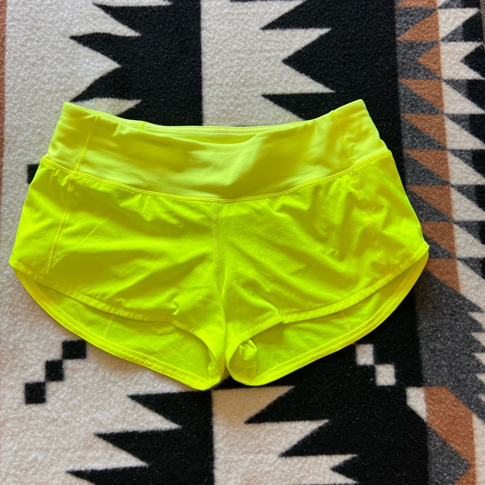 Lululemon speed shorts